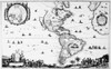 New World Map, C1650. /Nline Engraving, Amsterdam, Netherlands, C1650. Poster Print by Granger Collection - Item # VARGRC0004304