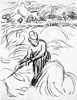 Van Gogh: Peasant Woman. /N'Peasant Woman In A Cornfield.' Pencil Drawing, By Vincent Van Gogh, 1890. Poster Print by Granger Collection - Item # VARGRC0001133