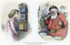 Thomas Nast: Santa Claus. /N'Hello, Santa Claus!' 'Hello, Little One!' Color Engraving By Thomas Nast, 1884. Poster Print by Granger Collection - Item # VARGRC0007166