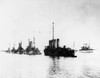 Uss Connecticut, 1909. /Nthe Uss Connecticut And Russian Warships Off The Coast Of Messina, Italy, To Provide Earthquake Relief. Photograph, January 1909. Poster Print by Granger Collection - Item # VARGRC0259513