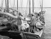 Bahamas, C1900. /Nsponge Fishermen On Boats In A Harbor In Nassau, New Providence Island, Bahamas. Photograph By William Henry Jackson, C1900. Poster Print by Granger Collection - Item # VARGRC0186307