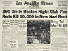 Coconut Grove Club Fire. /Nfront Page Of The Los Angeles Times The Day After The Coconut Grove Club Fire In Boston, Massachusetts, When The Final Death Toll Of 492 Was Not Yet Known. Poster Print by Granger Collection - Item # VARGRC0064505
