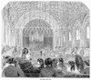 London: Concert Hall, 1858. /Nst. James' Music Hall, London, England. Wood Engraving, English, 1858. Poster Print by Granger Collection - Item # VARGRC0079708