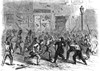 Civil War: Draft Riots. /Nan Unruly Mob During The New York City Draft Riots Of July 13-16, 1863: Wood Engraving From A Contemporary German-Language American Newspaper. Poster Print by Granger Collection - Item # VARGRC0044068