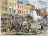 New York: Draft Riots 1863. /Nfirst Avenue Under Siege During The New York City Draft Riots Of 13-16 July 1863: Engraving From A Contemporary Newspaper Account. Poster Print by Granger Collection - Item # VARGRC0027174