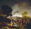 Goya: Picnic, 1776. /Nla Merienda A Orilla Del Manzanares (Picnic On The Banks Of The Manzanares). Oil On Canvas, 1776, By Francisco Goya. Poster Print by Granger Collection - Item # VARGRC0104999