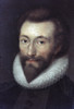 John Donne (1572-1631). /Nenglish Poet. Oil On Canvas After A Miniature, 1616, By Isaac Oliver. Poster Print by Granger Collection - Item # VARGRC0020434