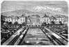 Mo�T Et Chandon, 1862. /Nthe Residence Of The Owner Of Mo_t Et Chandon Champagne At �pernay, France. Wood Engraving, French, 1862. Poster Print by Granger Collection - Item # VARGRC0078816