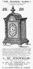 Clock Advertisement, 1885. /Nenglish Newspaper Advertisement, 1885, For The Vicarage Clock, Designed By J.W. Benson Of London. Poster Print by Granger Collection - Item # VARGRC0098866