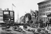 New York: Broadway, 1855. /Nlooking South From City Hall Park With Barnum'S American Museum At The Left. Line Engraving, 1855. Poster Print by Granger Collection - Item # VARGRC0078130