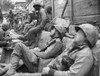 Korean War: U.N. Troops. /Nexhausted United Nations Troops Take A Rest During A Lull In Fighting Near Seoul, South Korea, September 1950. Poster Print by Granger Collection - Item # VARGRC0018238