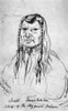 Nez Perce: Old Joseph. /Nold Joseph, Father Of Chief Joseph Of The Nez Perce. Drawing, C1854, By Gustavus Sohon. Poster Print by Granger Collection - Item # VARGRC0000834