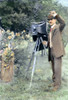Photographer, C1911. /Nphotographer A.W. Leonard With A Large Camera, C1911. Oil Over Photograph. Poster Print by Granger Collection - Item # VARGRC0079515