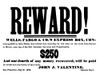 Robbery Reward, 1875. /Nreward Poster Issued By Wells, Fargo & Co. After A Stagecoach Robbery In California. Poster Issued 27 July, 1875. Poster Print by Granger Collection - Item # VARGRC0183831