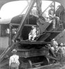 Roosevelt At Panama Canal. /Npresident Theodore Roosevelt Operating A Steam Shovel At Culebra Cut, Panama, In 1906. Poster Print by Granger Collection - Item # VARGRC0016615