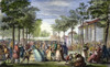 Paris Promenade, 18Th C. /Npromenading On The Ramparts Of Paris Before The French Revolution. Engraving After Augustin De Saint-Aubin (1736-1807). Poster Print by Granger Collection - Item # VARGRC0063742
