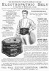 Electric Belt Ad, 1885. /Nbritish Patent Medicine Advertisement For The 'Electropathic Belt,' 1885. Poster Print by Granger Collection - Item # VARGRC0090491