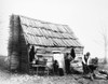 Sharecroppers, 1899. /Nan African American Family Outside Their House In Virginia. Photograph By Frances Benjamin Johnston. Poster Print by Granger Collection - Item # VARGRC0034449