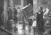 New York: Eviction, 1890. /N'An Eviction In The Tenement District Of The City Of New York.' Line Engraving, American, After Charles Mente, 1890. Poster Print by Granger Collection - Item # VARGRC0088798