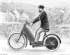 Motorcycle, 1894. /Nwood Engraving, French, 1894. Poster Print by Granger Collection - Item # VARGRC0076429