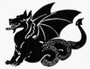 Mythology: Dragon. /Nsymbol Of Vigilance. Poster Print by Granger Collection - Item # VARGRC0098696