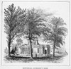 Jefferson: Monticello. /Nmonticello, The Home Of President Thomas Jefferson Near Charlottesville, Virginia. Line Engraving, 19Th Century. Poster Print by Granger Collection - Item # VARGRC0062203