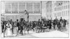 Vienna: Cafe, C1845. /Nan Outdoor Cafe In Vienna, Austria. Lithograph, Austrian, C1845. Poster Print by Granger Collection - Item # VARGRC0115120