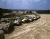 Tank Maneuvers, 1942. /Nparade Of M-4 'Sherman' And M-3 'Grant' Tanks During Training Maneuvers At Fort Knox, Kentucky. Photograph By Alfred T. Palmer, June 1942. Poster Print by Granger Collection - Item # VARGRC0111619
