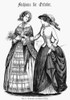 Women'S Fashion, 1851. /Nladies' Fall Walking And Riding Dresses. Fashion Illustration From An American Magazine Of 1851. Poster Print by Granger Collection - Item # VARGRC0093733