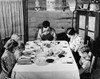 Family Supper, 1941. /Na Family Saying Grace Before Afternoon Supper At Home In Carroll County, Gerogia. Photograph, 1941, By Jack Delano. Poster Print by Granger Collection - Item # VARGRC0032780