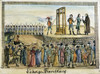 Louis Xvi: Execution. /Nexecution Of King Louis Xvi Of France, Jan. 21, 1793. Contemporary German Colored Etching. Poster Print by Granger Collection - Item # VARGRC0011288