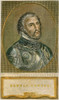 Hernando Cortes /N(1485-1547). Spanish Conqueror Of Mexico. Line Engraving, 18Th Century. Poster Print by Granger Collection - Item # VARGRC0010735