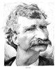 Samuel Langhorne Clemens /N(1835-1910). 'Mark Twain.' American Humorist And Writer. Caricature Lithograph, 1898. Poster Print by Granger Collection - Item # VARGRC0004790