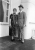 Jean Patou (1880-1936). /Nfrench Fashion Designer. Photographed On The Deck Of A Ship With American Photographer And Publicist Th_R�Se Bonney, C1920. Poster Print by Granger Collection - Item # VARGRC0131004