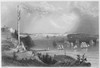 New York Bay, 1838. /Nview Of New York Bay From The Telegraph Station On Staten Island. Steel Engraving, 1838. Poster Print by Granger Collection - Item # VARGRC0092459