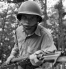 World War Ii: Sergeant, 1942. /Nsergeant George Camblair Learning To Use A Bayonet While Training At Fort Belvoir, Virginia. Photograph By Jack Delano, September 1942. Poster Print by Granger Collection - Item # VARGRC0122712