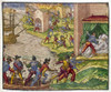 Sack Of Cartagena, C1544. /Nthe Plunder Of Cartagena By French Buccaneers In C1544. Line Engraving By Theodor De Bry, C1550. Poster Print by Granger Collection - Item # VARGRC0167243