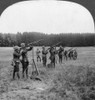 World War I: Machine Guns. /Namerican Troops Guarding Observation Balloons With Machine Guns, In France, During World War I. Stereograph, C1917. Poster Print by Granger Collection - Item # VARGRC0325495