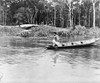 Brazil: Amazon Fishing. /Na Native Brazilian Shooting Fish From A Canoe On The Amazon River. Photograph, 1890-1923. Poster Print by Granger Collection - Item # VARGRC0107593