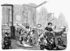 New York: Nursery. /Nscenes In The Nursery On The Corner Of Sixth Avenue And Fifteenth Street, New York. Wood Engraving, 1856. Poster Print by Granger Collection - Item # VARGRC0093115