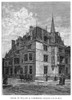 Vanderbilt Mansion 1882. /Nthe William K. Vanderbilt Mansion On Fifth Avenue, New York City, Designed By Richard Morris Hunt. Line Engraving, 1882. Poster Print by Granger Collection - Item # VARGRC0014821