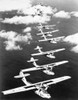 U.S. Patrol Bombers, 1940. /Npatrol Bombers Of U.S Navy Patrol Squadron 24, Stationed At Pearl Harbor, Hawaii, In Flight Over The Pacific, 1940. Poster Print by Granger Collection - Item # VARGRC0076697