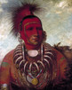 Catlin: Little Wolf, C1844. /Nlittle Wolf, A Famous Warrior Of The Iowa Tribe. Oil On Canvas By George Catlin, C1844. Poster Print by Granger Collection - Item # VARGRC0102329