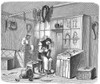 Saddler & Harness Maker. /Nwood Engraving, German, C1860. Poster Print by Granger Collection - Item # VARGRC0087871