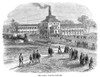 Illinois: Factory, 1869. /Nthe Elgin National Watch Company Factory In Elgin, Illinois. Wood Engraving, American, 1869. Poster Print by Granger Collection - Item # VARGRC0370143