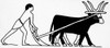 Plowing: Egypt, C2000 B.C. /Nplowing With Oxen Yoked By Their Horns, Probably The Earliest Form Of Yoke. After An Egyptian Tomb Painting, C2000 B.C. Poster Print by Granger Collection - Item # VARGRC0046145