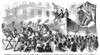 St. Patrick'S Parade, 1860. /Nst. Patrick'S Day Parade In New York City, 1860. Wood Engraving From A Contemporary American Newspaper. Poster Print by Granger Collection - Item # VARGRC0076954