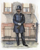 Policeman, C1885. /Na New York Policeman. Line Engraving C1885. Poster Print by Granger Collection - Item # VARGRC0046973