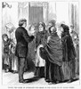 Charities: New York, 1875. /Nrelief To The Poor Of New York City Given By The St. John'S Guild. Wood Engraving, 1875. Poster Print by Granger Collection - Item # VARGRC0076604