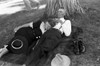 Oregon: Couple, 1941. /Na Couple Relaxing On A Blanket Under A Shady Tree After Watching The Fourth Of July Parade In Vale, Oregon. Photograph By Russell Lee, July 1941. Poster Print by Granger Collection - Item # VARGRC0121865